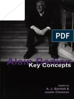 Bartlett, Clemens Eds- Badiou Key Concepts