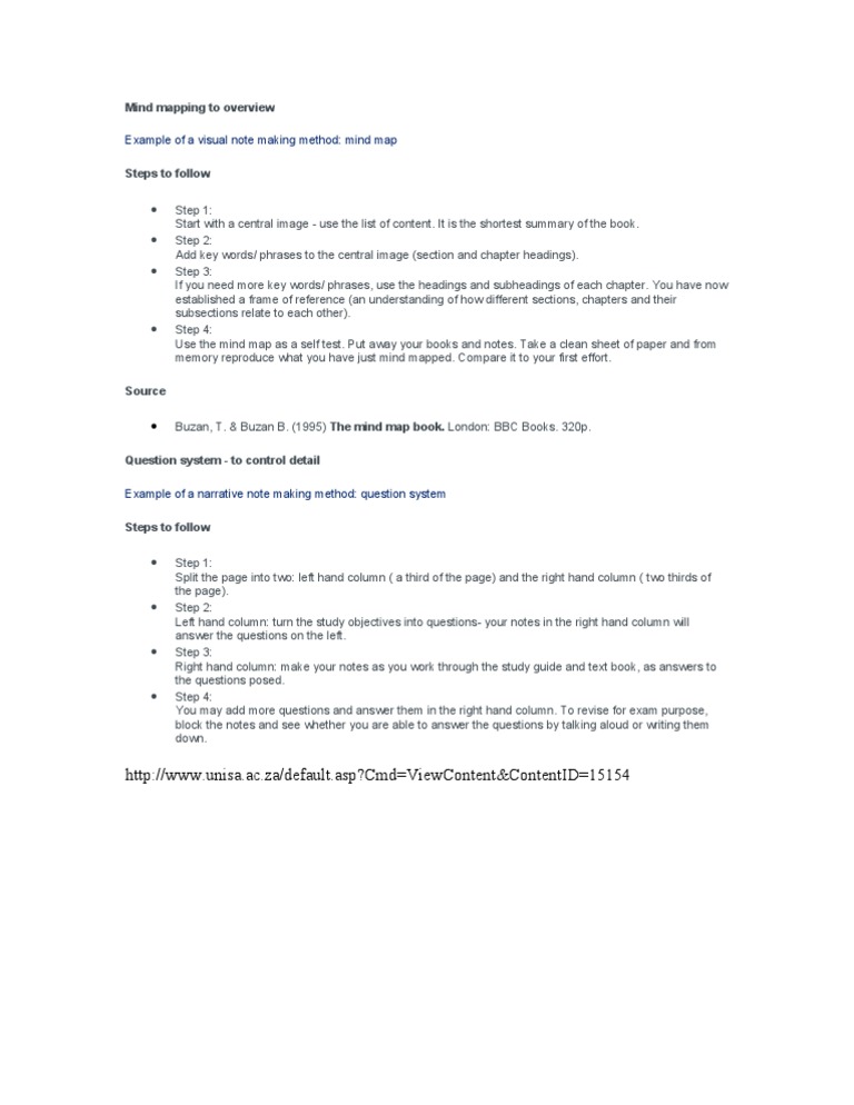 ESH Note Taking (2) - Styles | PDF