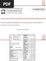 A. FirstTrim ISUOG Guidelines