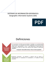 Sistemas de Informacion Geografica (Gis)