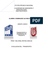 Evolucion Del Transporte