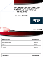 Cumplimiento IPM 4to Trim 2013