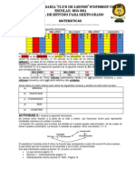 GUÍA DE TRABAJO MATEMÁTICAS SEXTO GRADO 1314