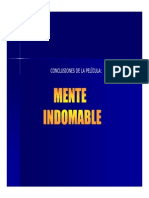 Analisis Mente Indomable