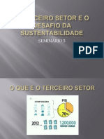 O Terceiro Setor e o Desafio Da Sustentabilidade