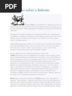 O Ensino Sobre o Inferno