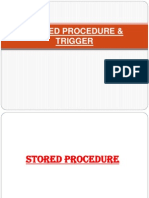 Stored Procedure & Trigger