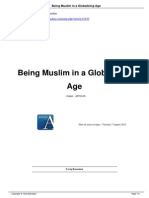 Being Muslim in A Globalizing Age