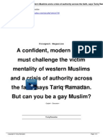 But Can You Be A Gay Muslim
