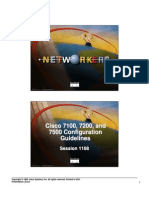 Cisco 7100, 7200 and 7500 Config Guidelines