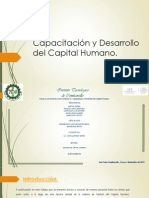 Capacitación y Desarrollo Del Capital Humano