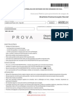 Prova O15 Tipo 001