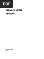 Time Management Manual