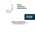 Caderno de Apoio a Pratica Pedagogica Cronicas e Biografias