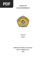 Download ANALISIS PROKSIMAT by Sonna Cahyadi Nugraha SN206876108 doc pdf