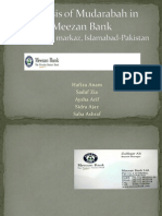 Analysis of Mudarabah in Meezan Bank