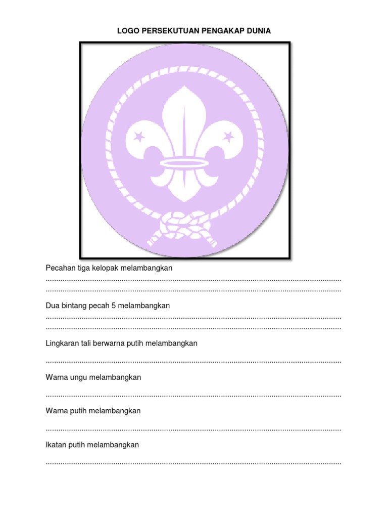 Logo Pengakap Dunia Pdf