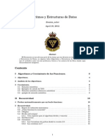 Algoritmos Y Estructura de Datos