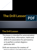 8-The Drill Lesson