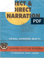 Direct & Indirect Narration. Made easy