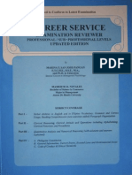 CAREER SERVICE Examination Reviewer 2011 - CIVIL SERVICE EXAM