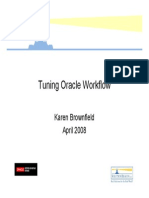 Tuning Oracle Workflow
