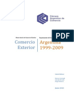 Comercio Argentina 1999 Al 2009