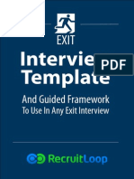 Exit Interview Template