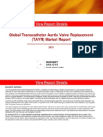 Global Transcatheter Aortic Valve Replacement (TAVR) Market Report: 2013 Edition - Koncept Analytics