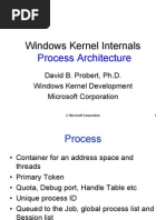 Download Windows Kernel Internals Process Architecture by Adarsh SN20689966 doc pdf