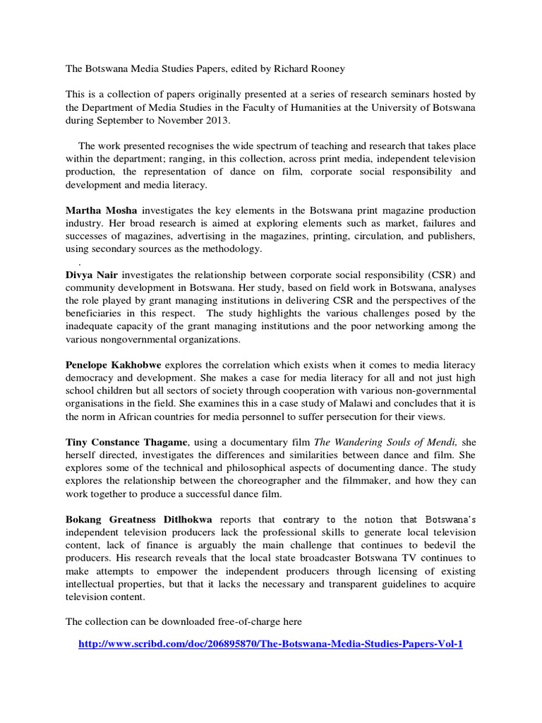 Botswana economic outlook 2021 picture