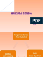 Hukum Benda