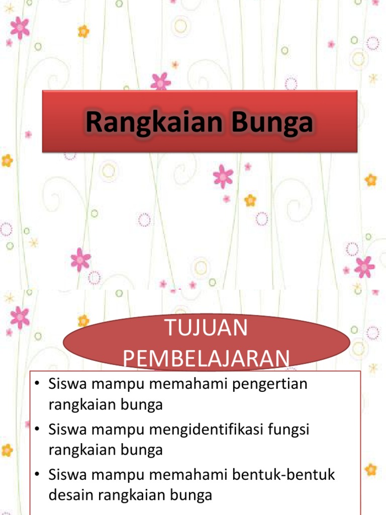 Rangkaian Bunga | PDF
