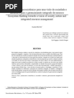 Cibernetica e Meio Ambiente