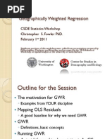 GWR Presentation