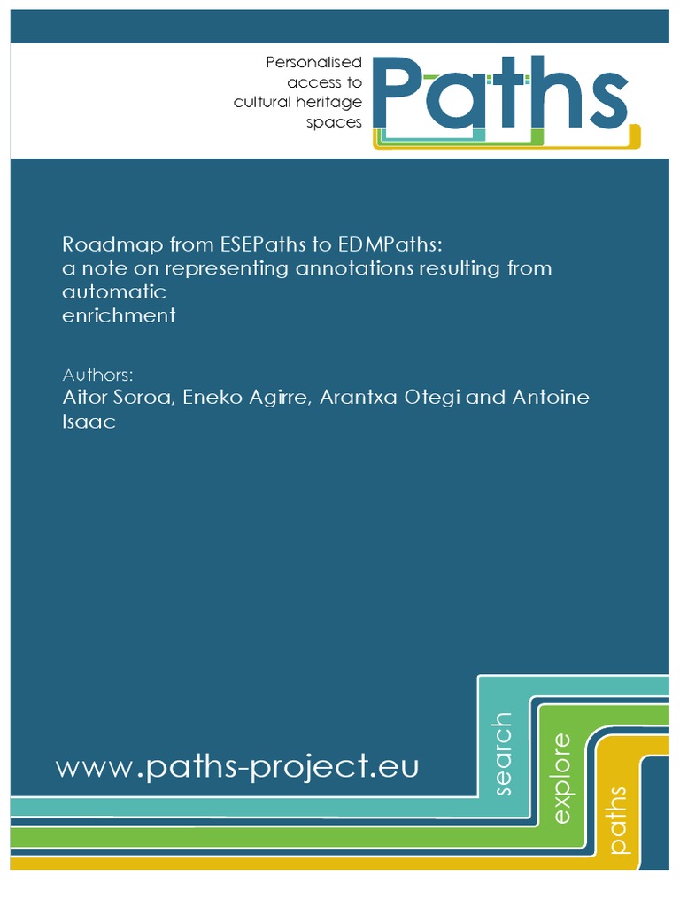 Edm Paths | PDF | Resource Description Framework | Metadata