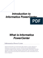Intoduction To Informatica