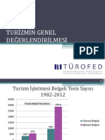 Son Güncel Turizm Verileri PDF