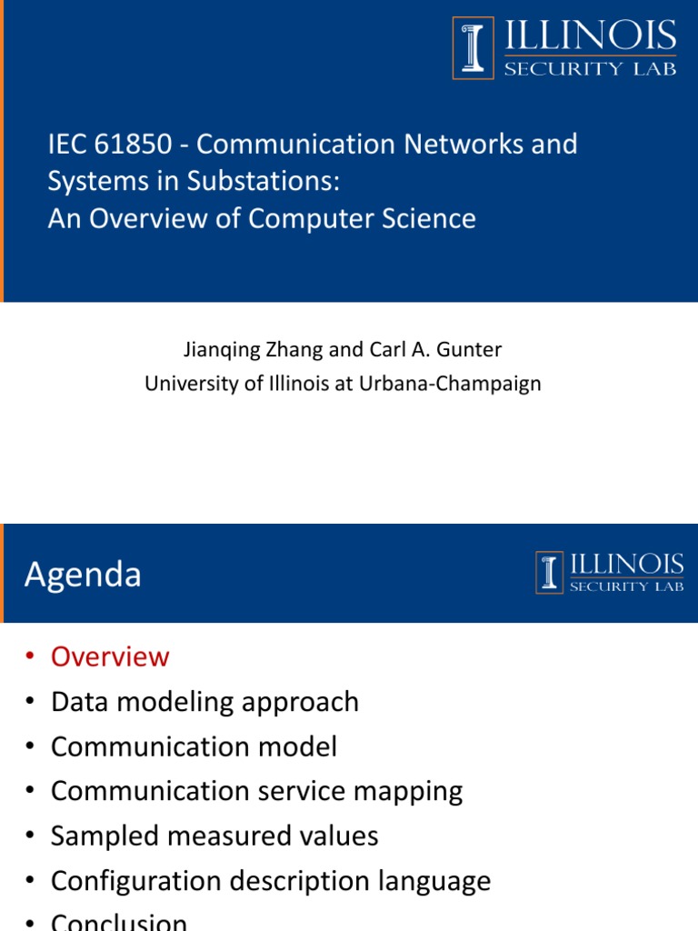 Overview of IEC 61850 Standards | PDF