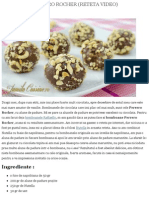 Bomboane Ferrero Rocher (Reteta Video) - JamilaCuisine