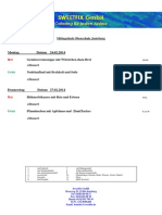 Speiseplan KW09 OSJ 2 Tage