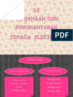 Fizik 3 5 Penjanaan Dan Penghantaran Tenaga Elektrik