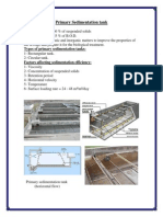 Lecture 11 Primarysedimentationtank