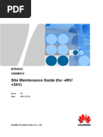 BTS3012 Site Maintenance Guide 