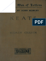 Keats - A Biography 1