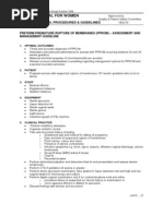 Download Preterm Premature Rupture of Membranes PPROM - Assessment and Management Guideline by Alexis Lambert SN206931340 doc pdf