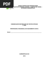 MANUAL DE REDAÇÃO OFICIAL