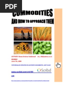 Commodities How To Approach Them VRK100 07062006