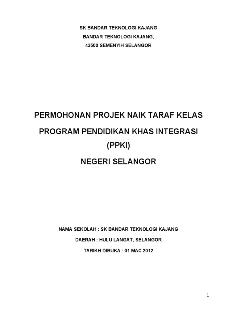 KERTAS KERJA UBAHSUAI KELAS.doc