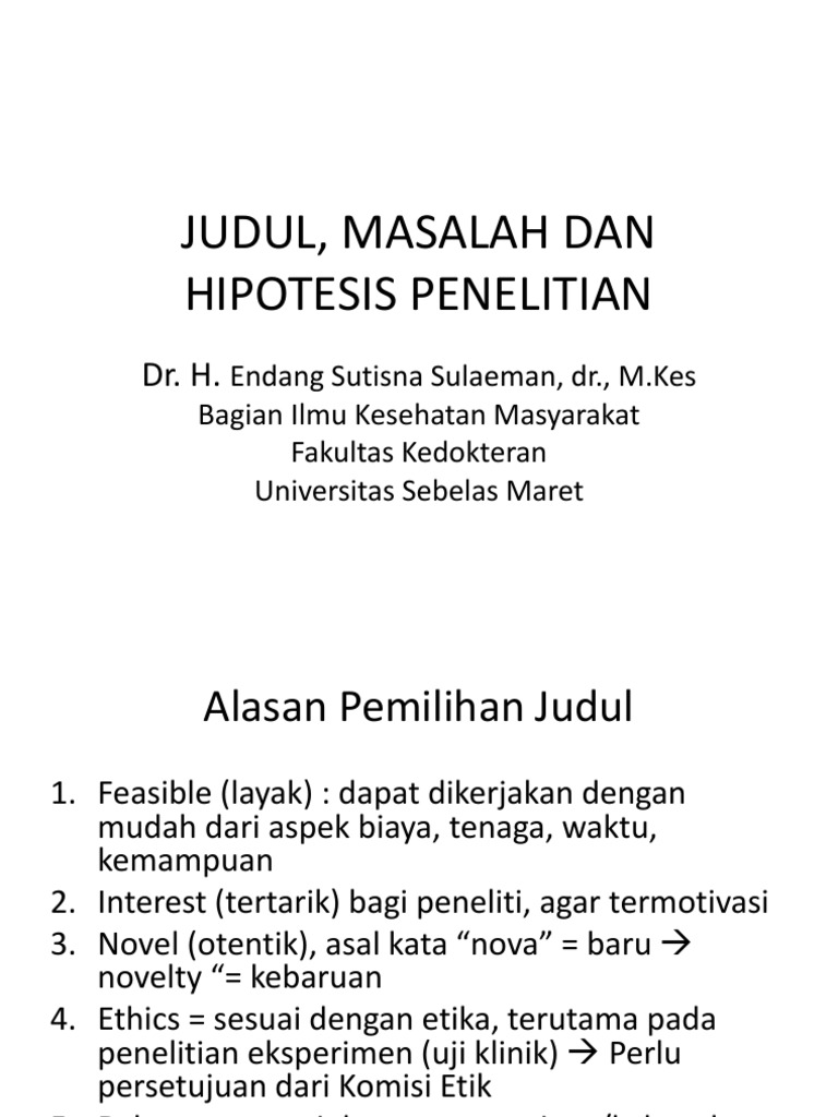 39++ Alasan memilih judul penelitian ideas in 2021 